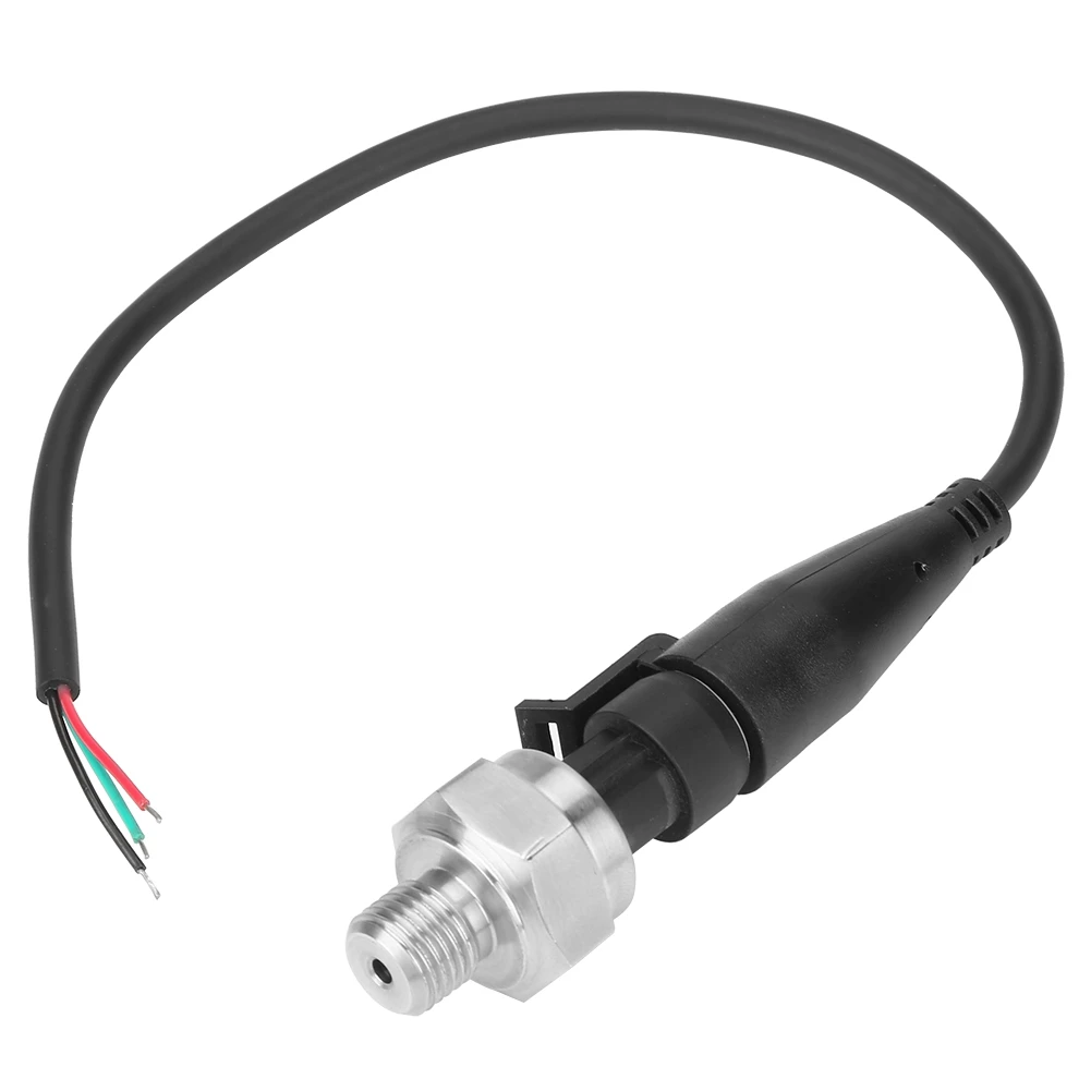 DC 5V G1/4" Pressure Transducer Sensor Input 5V Output 0.5-4.5V / 0-5V for Water Gas Oil 10/30/80/100/150/200/300/500PSI