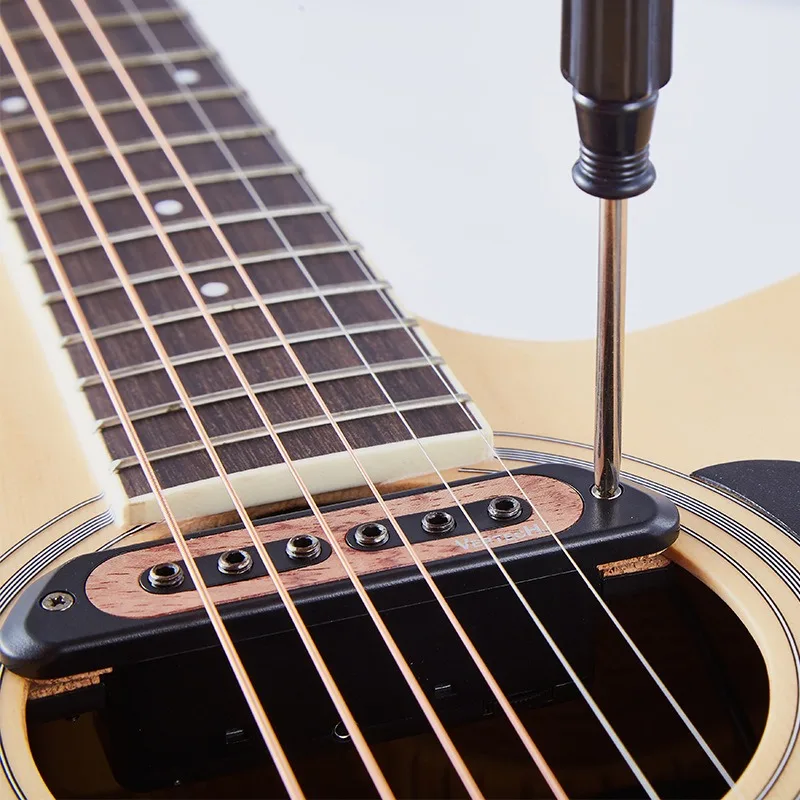 VERTECH folk guitar dedicated pickup for acoustic guitar with no hole opening and high sensitivity pickup for acoustic