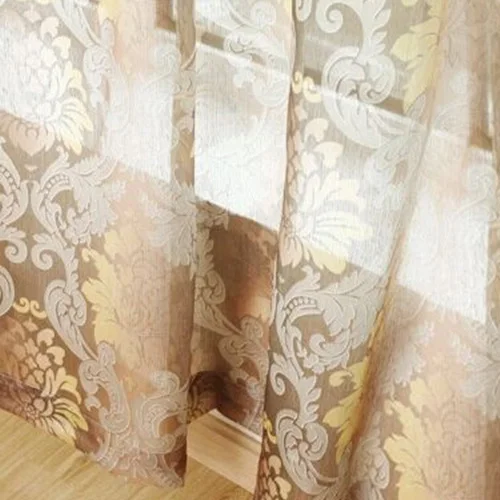1PC Nuan Series European Style Embroidered Luxury Blackout Curtains for Living Dining Room Bedroom Window Curtains Customize 4