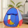 Portable Playhouse Foldable Kids Castle Play Tent Toy for Girls Boys Indoor Outdoor Fun Gift with Mesh Windows Safe for Ages 3