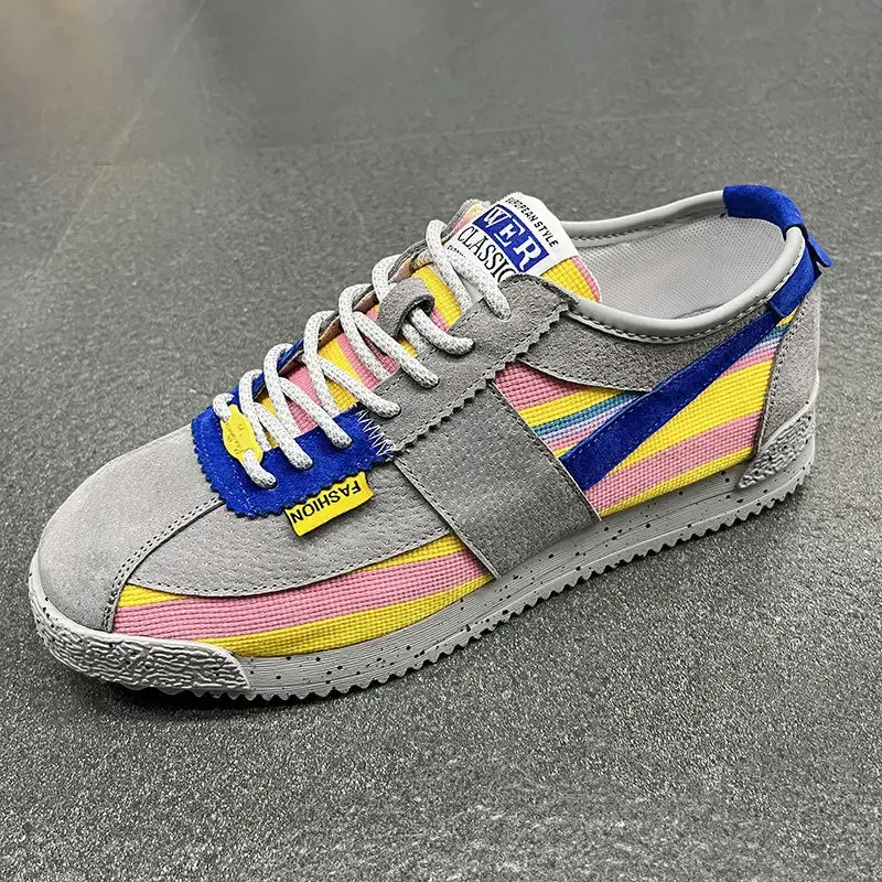 Running Sneakers Casual Shoes Sports Shoes Casual Sneakers Fashion Sneakers Trendy Men's Sneakers Comfortable Casual Running Shoes Men Breathable Male Canvas Zapatillas Informales