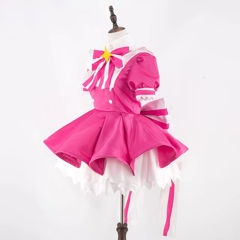 Anime Vocaloid Miku Cosplay Pink Nurse Dress Women Uniform With Hat Socks Halloween Party Costumes