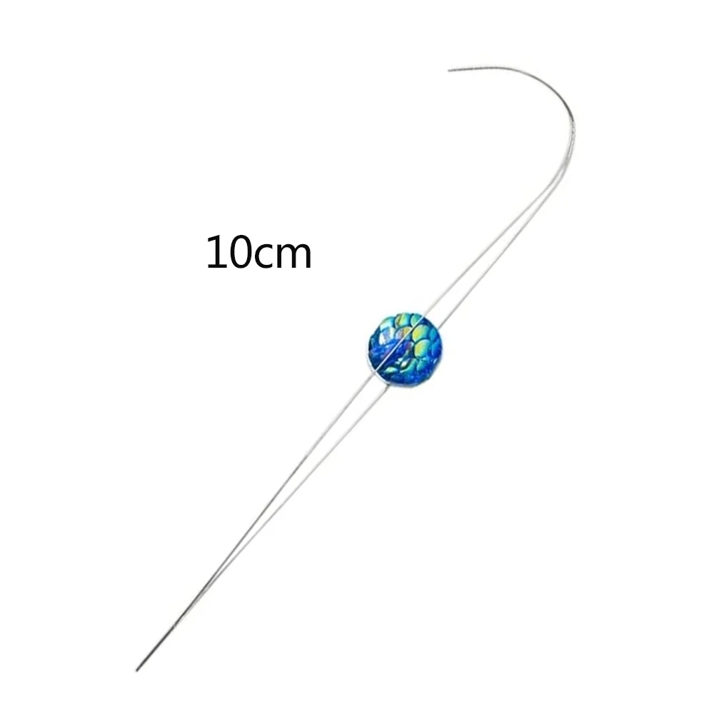 19/11cm Big Eye Curved Needle Stainless Bead Spinner Needles Thin Bead  Needles For Jewelry Making Sewing Diy Knitting Craft - Sewing Tools &  Accessory - AliExpress
