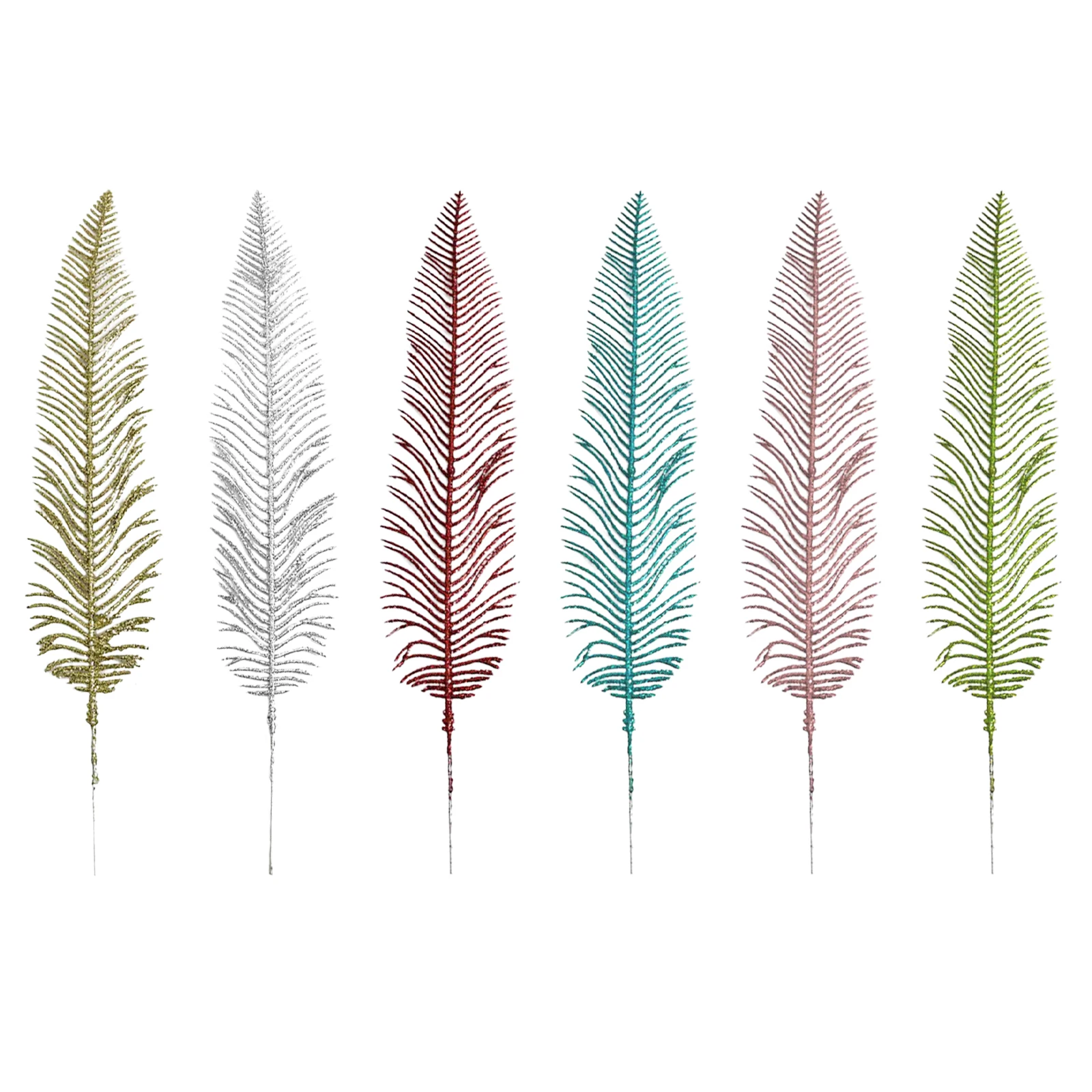 

Искусственный цветок, трава, лист, искусственный стебель, полые праздничные принадлежности, новогодние креативные рождественские медиаторы, украшение