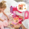 Mini Cloth Washer Figurine Washing Machine Puzzle Housework Training Toys Twerking 5