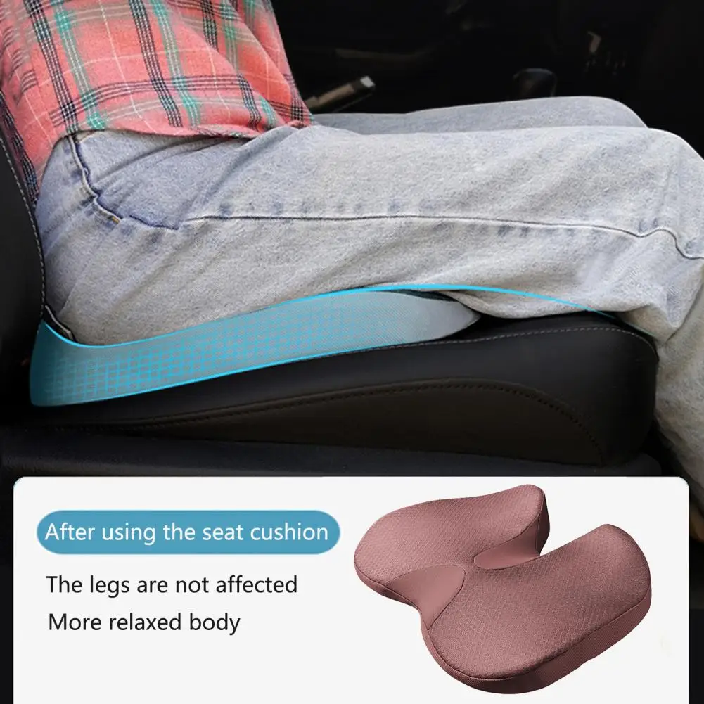 Posture Support Cushion Comfortable Ergonomic Seat Cushions for Work Driving Office Relieve Pressure Improve Posture with Soft