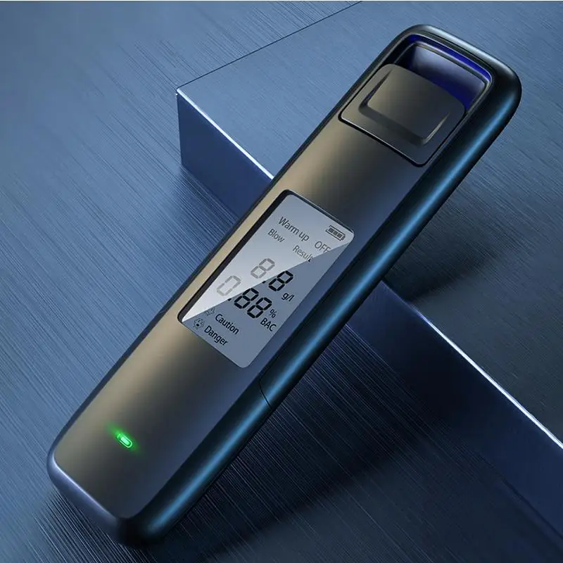 Etilometro Senza Contatto Con Schermo Di Visualizzazione Digitale Analizzatore Etilometro Ricaricabile Usb Etilometro Ad Alta Precisione