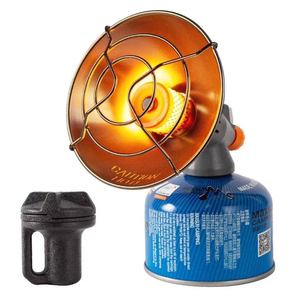 Chauffage Camping 4000W Gaz – Acier Inox, 2 En 1 Chauffage + Réchaud, Coupe-vent, Portable