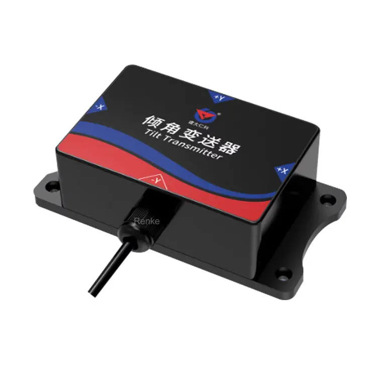 Renke 디지털 고정밀 이중 축 경사계 각도 센서 RS485 Modbus 틸트 센서