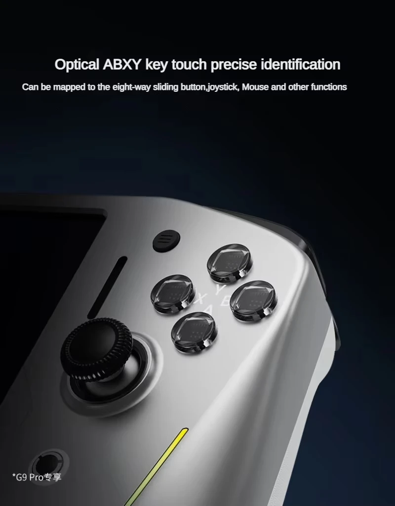 Y700 3/4세대 Type-C에 적합한 오리지널 LEGION G9 게이밍 컨트롤러, 저지연 RGB 조명 효과, 저지연 기능 선물