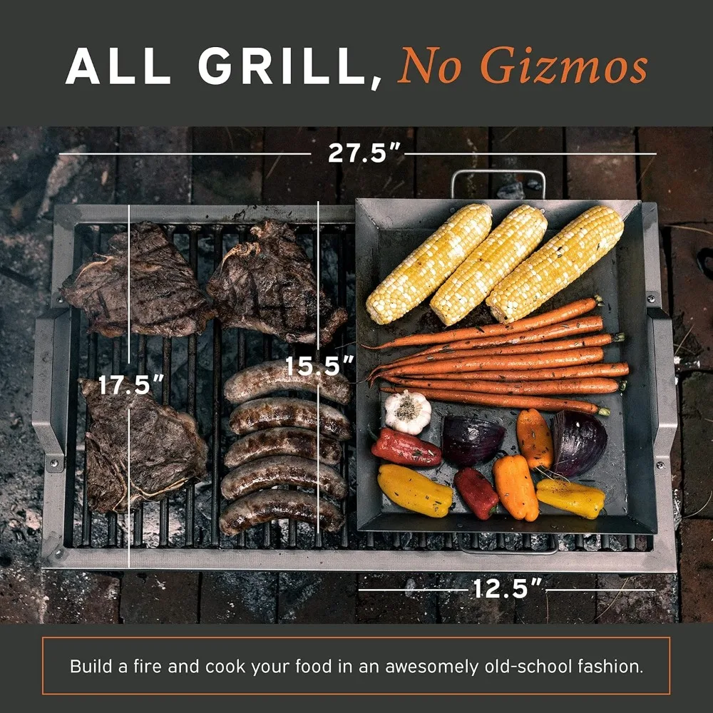 argentine grill-argentinian gaucho santa maria argentinian parrilla set with all tools included BBQ Parrilla