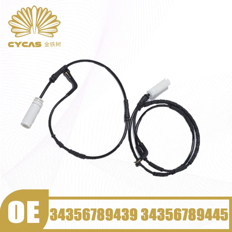 

CYCAS Front Rear Axle Brake Pad Wear Sensor #34356789439 34356789445 For BMW 1 3 Series E90 E91 E87 E92 E93 E81 320i 325i 330i