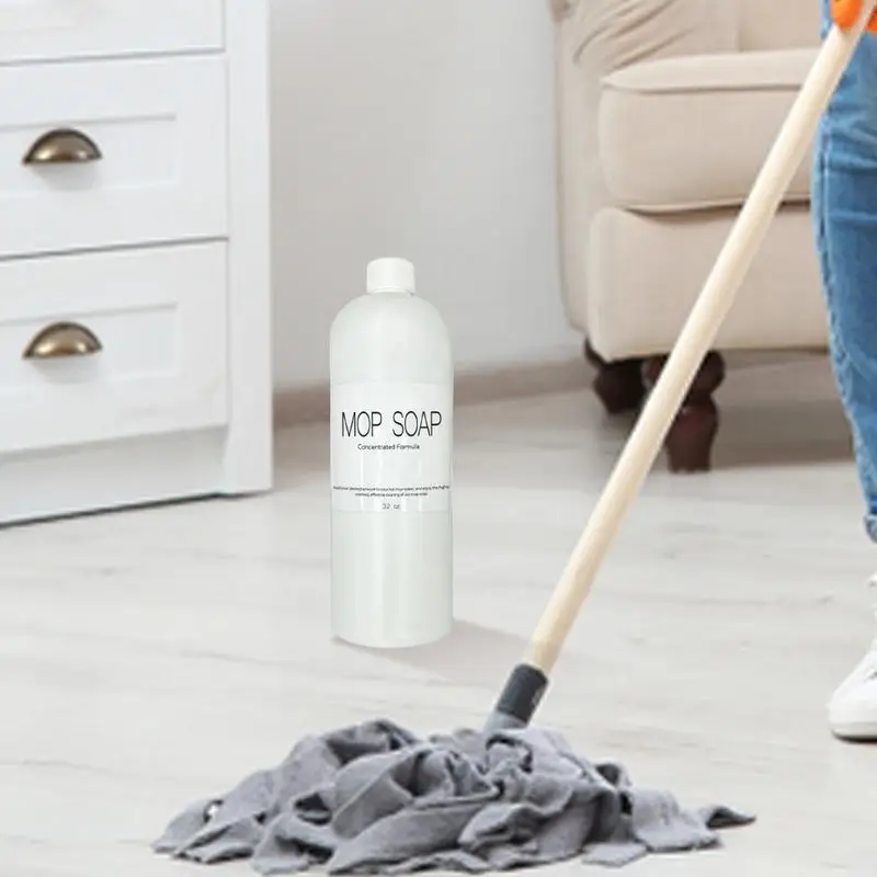 Floor Cleaning Mop Solution 947ml Home Tile Cleaning Solution Floor Cleaner Remove Grease and Dirt Liquid Hardwood Cleaner