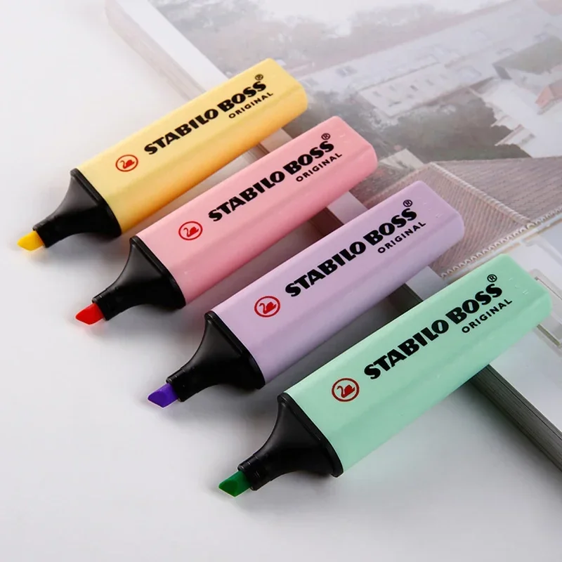 Stabilo Boss Pastel Highlighter Original Markers Environmental Pens For  School Office Marking Focus Stationery 1pcs - Highlighters - AliExpress