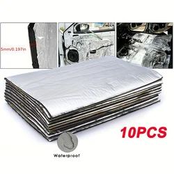 Soundproofing Heat Insulation Mat with Aluminum Foil (Silver)