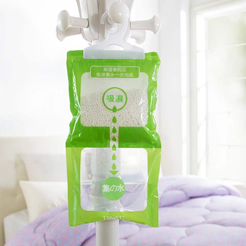 1-10PCS Moisture Absorbers Portable Dehumidifiers Dry Bag Hangable Closet Indoor Desiccant Effectively Trapping Extra Moisture