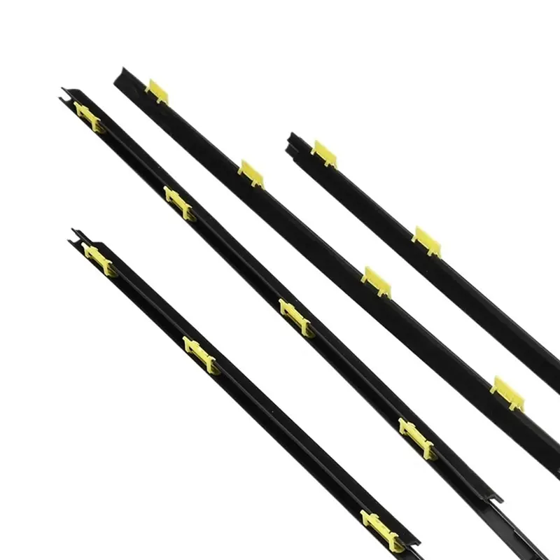 4Pcs Chrome Window Rubber Trim For Honda CRV 2002‑2006 Weatherstrip Seal Strips Window Glass Moulding Trim 72450SCAE01 - Image 5