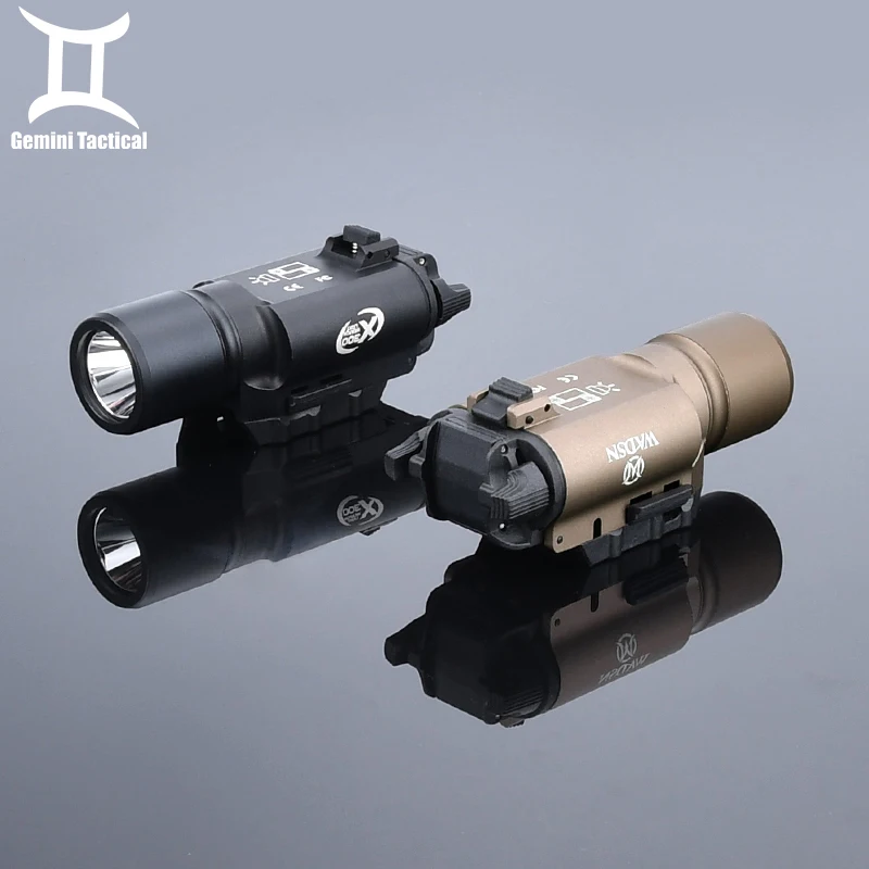 Tactical X300 Flashlight X300u Ultra Pistol Light White Led Weaponlight