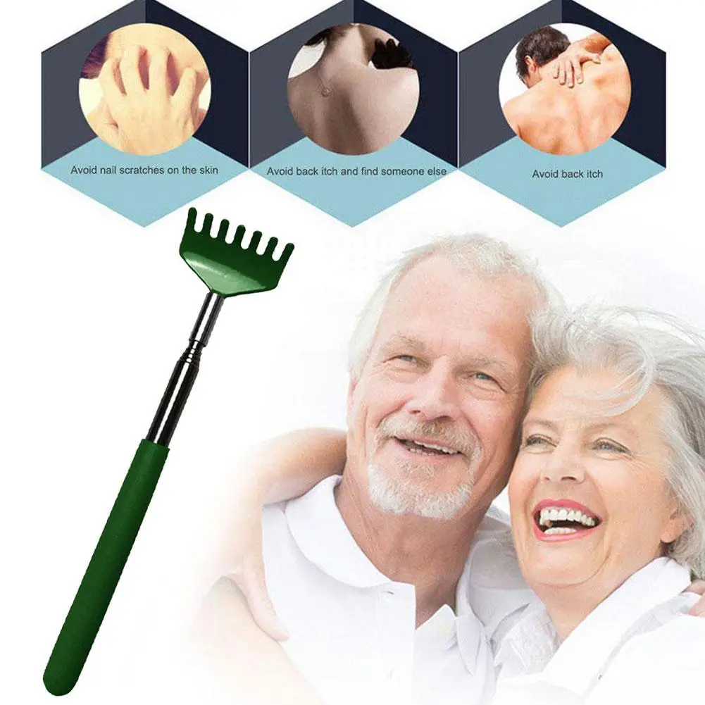 Telescopic Back Scratcher Scratching Massager Back Scraper Itch Products Kit Telescoping Health Hackle Extend back scratchers,tickle tool