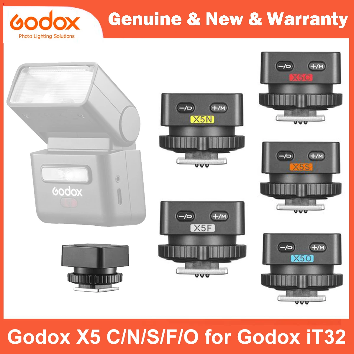 Godox X5N HSS Funkblitzauslöser TTL Flash Trigger für Nikon Kameras, magnetischer Blitzschuh kompatibel mit Godox iT32 Kamerablitz
