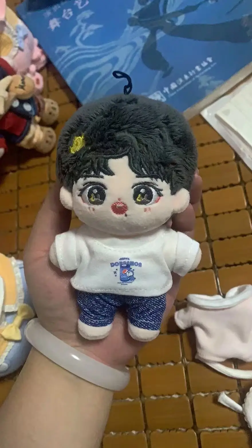 10cm cotton doll clothes, cheap printed sportswear, spot packaging and shipping