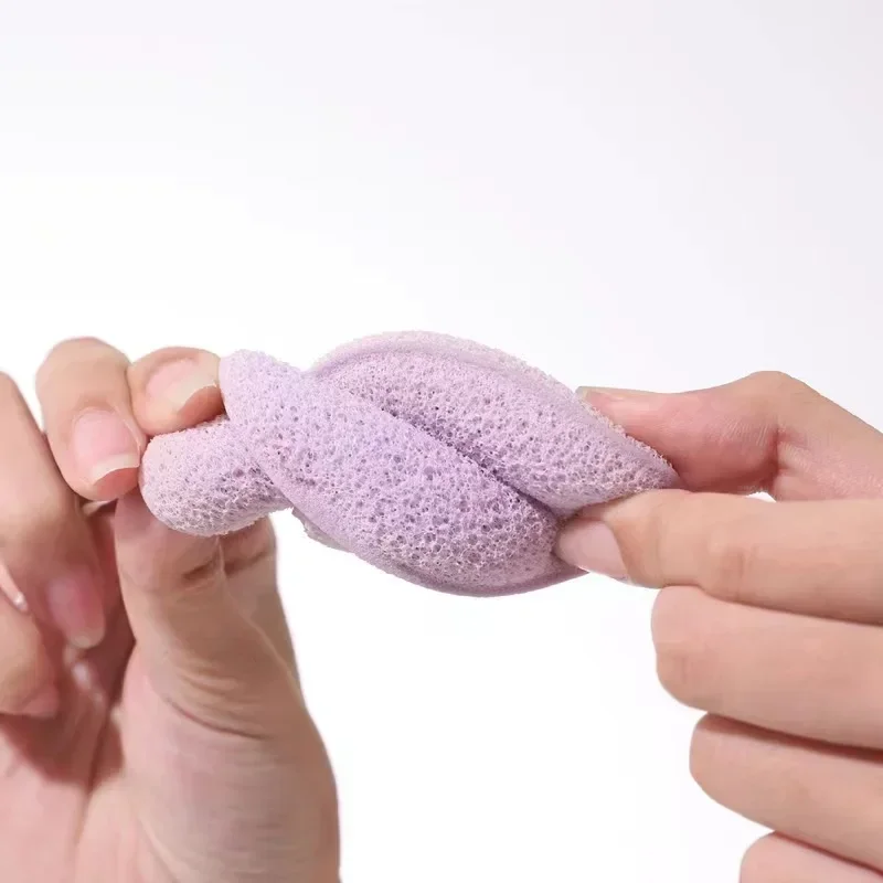 Natural Exfoliating Face Wash Cleansing Puff Sponge