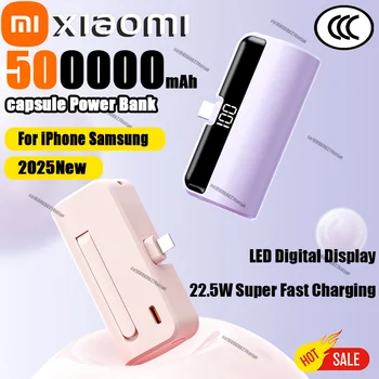 Xiaomi Capsule Power Bank with Large Capacity and Super Fast Charging