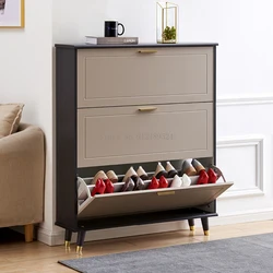 Mueble ultrafino para sala de estar, armario de zapatos para dormitorio, pasillo, porche, estante de zapatos, pequeño apartamento, Hotel, estante de almacenamiento