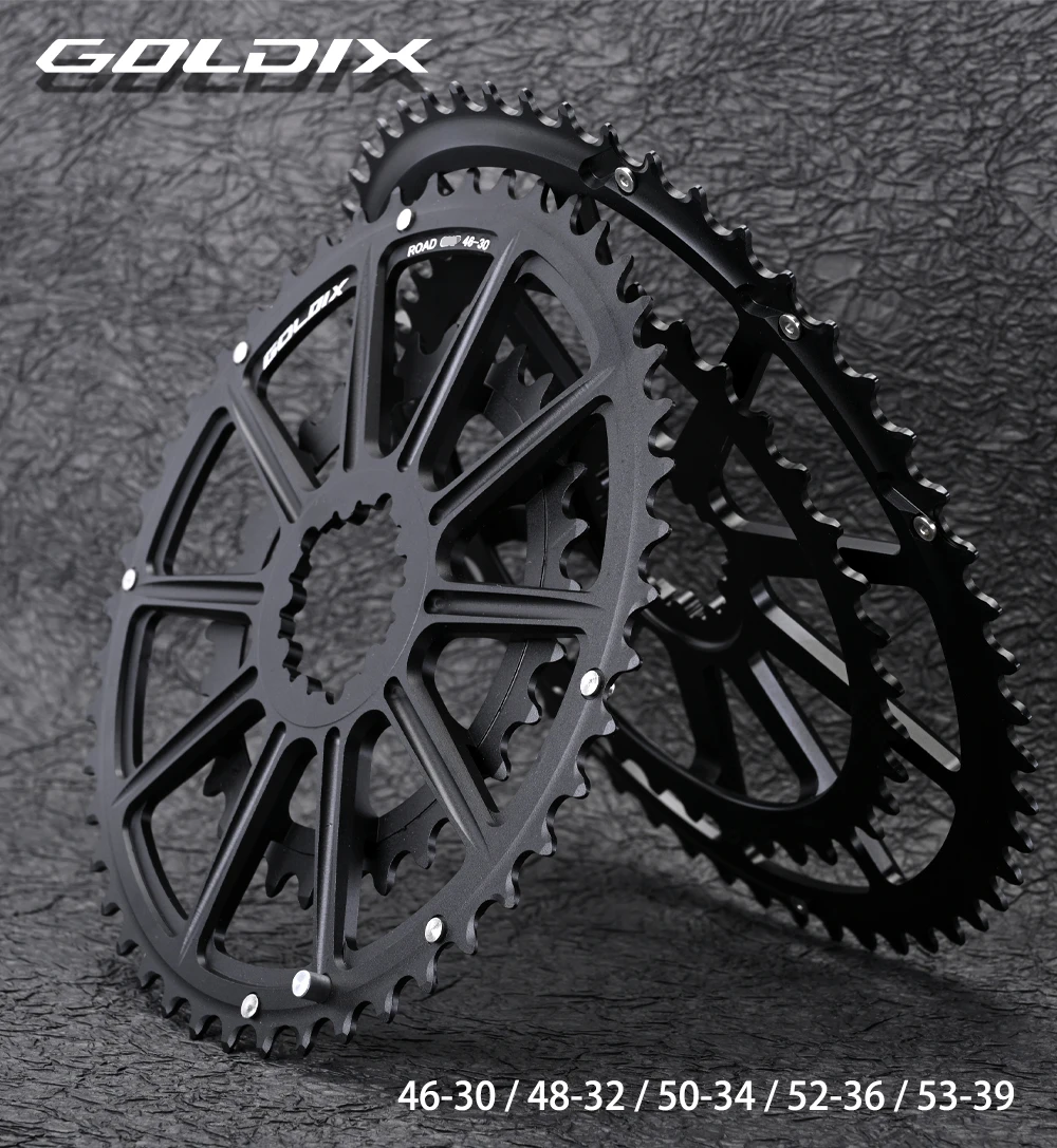 Pédalier de vélo de route 50 34T/52 36T/53 39T Double
