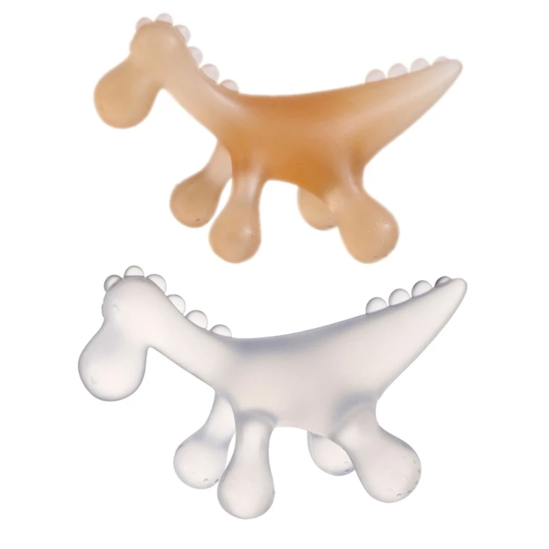 

Dinosaur Teether Baby Teether Teething Pain Relief Toy for Toddlers Newborn H37A