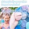 10PCS Reusable Water Balloons Refillable Water Balloon Quick Fill Self Sealing Water Bomb Splash Balls for Kids Swimming Pool 3