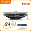 1/2PCS Ring Dish Jewelry Tray Key Dresser Decor Bowl Decorative Dish Organizer Kitchen Japanese Dim Sum Seafood Sushi Trays Food 1
