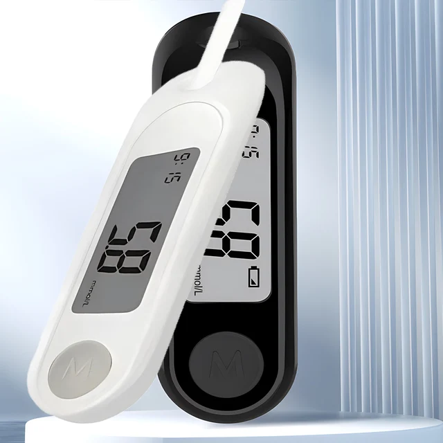 Medical Blood Glucose Meter Diabetes Testing Kit Diabetes Glucometer 50pcs Test Strips Blood Sugar Meter With needle Kit Tester