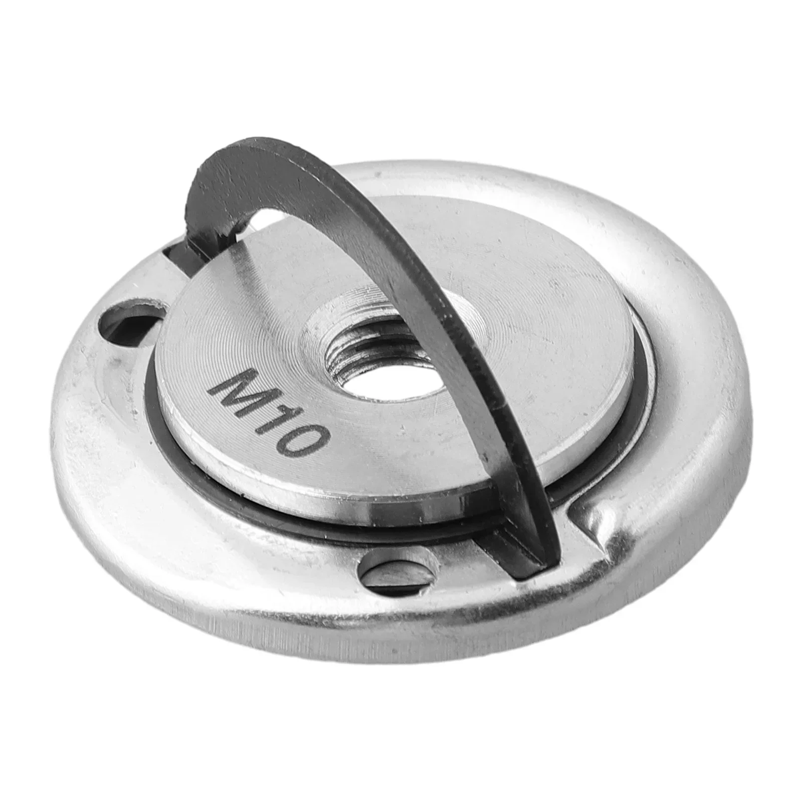 Angle Grinder Nut 1pcs M10 For 100 Type Angle Grinder Quick Release Self-Locking Grinder Pressing Plate Flange Nut Power Chuck Tools