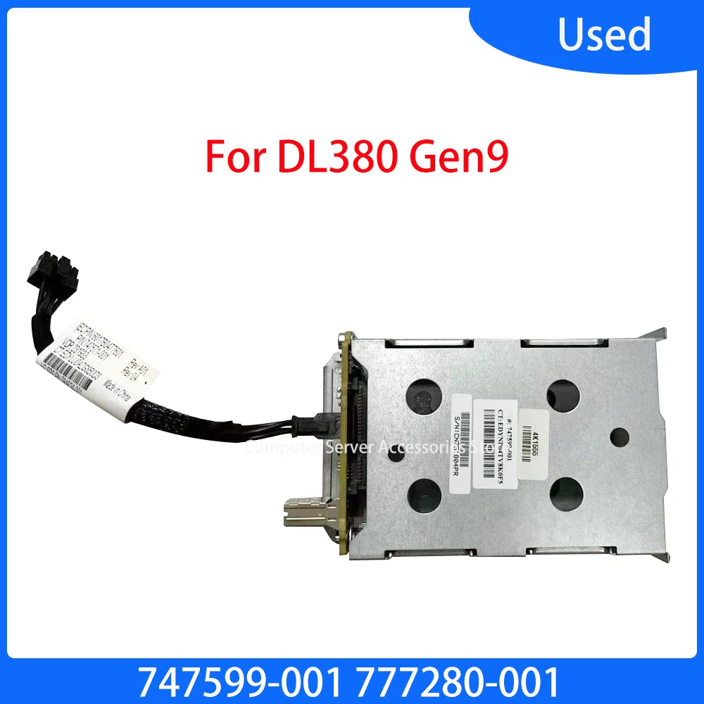 Originale 729826-001 Per Proliant Dl380 G9 Gen9 Posteriore Sff Duo Hard Disk Cage 747599-001 777280-001 2Xsff Hdd Backplane 777840-001