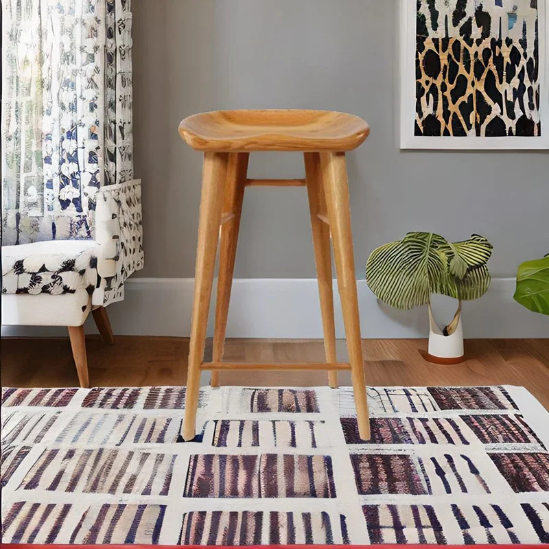 

Дизайнерское барное кресло, современные дизайнерские стулья, деревянная игровая деревянная мебель для салона красоты, спинка, табуреты для бара, скандинавский стиль