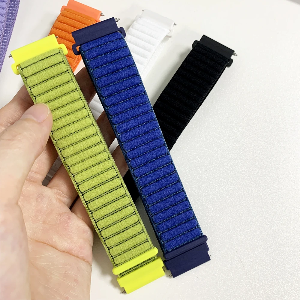 Nylon Loop Strap Band, 20mm 22mm - Versatile Design