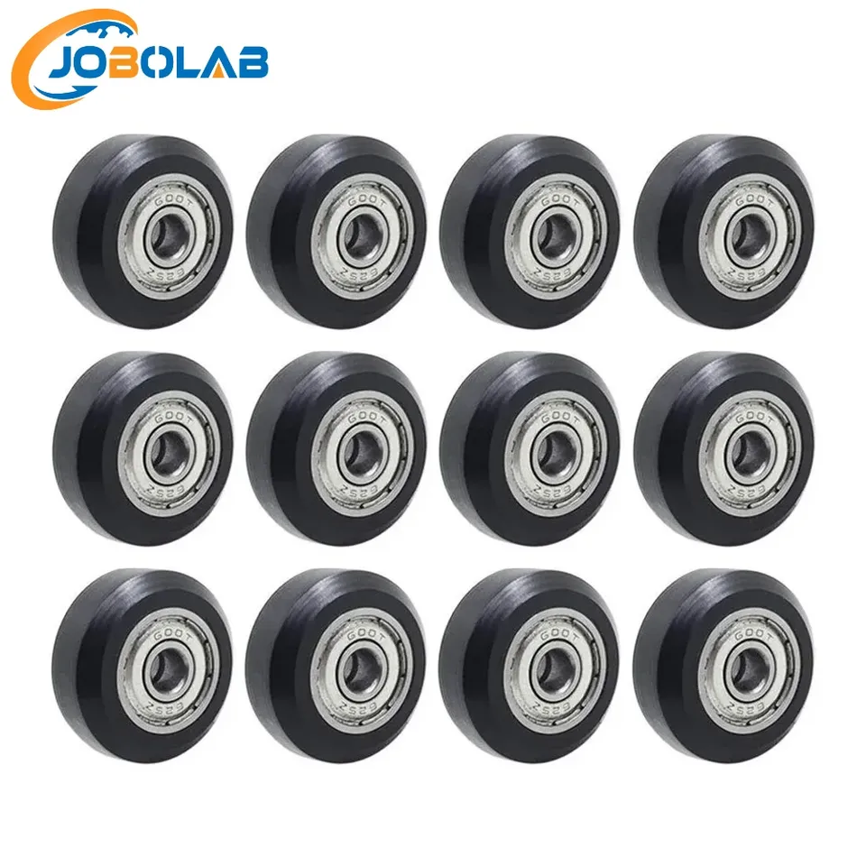 6-18Pcs POM Big Pulley Wheels with Bearings Gear Perlin for Creality Ender 3 CR10 Kobra2 ELEGOO 3D Printer Parts