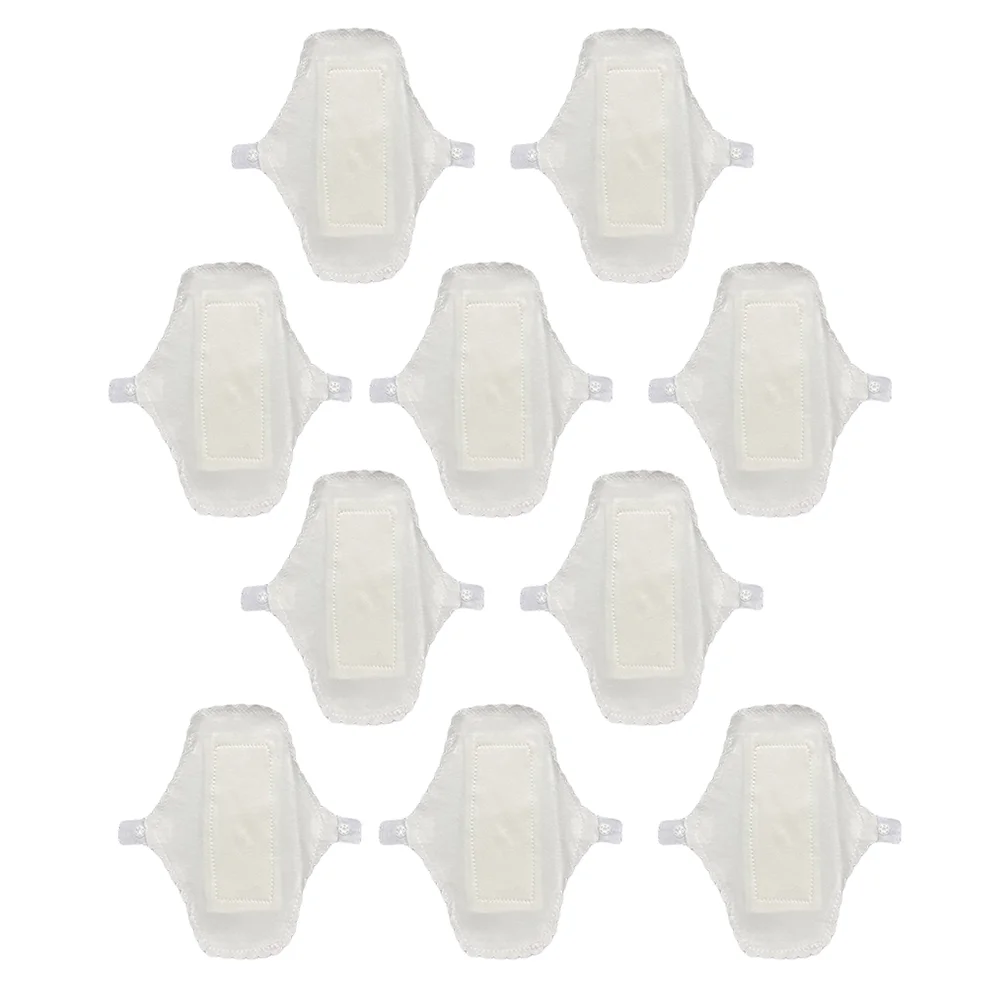 

10 Pcs Washable Menstrual Cloth Sanitary Towels Period Cotton Pads Pregnant Woman