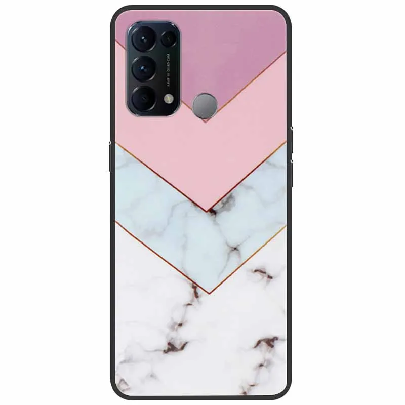 best case for android phone For OPPO Reno 5A 3A Case Shockproof Silicone Soft Marble Phone Cover for OPPO Reno5 A Case Reno5A Reno3 A Funda TPU Coque Reno3A best case for oppo cell phone Cases For OPPO