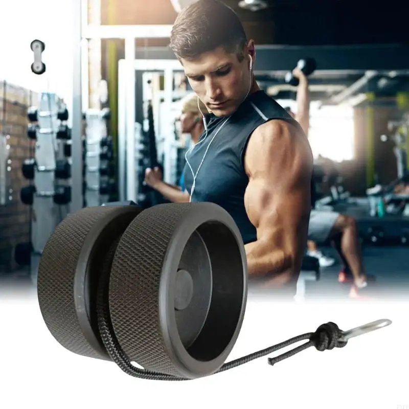 PXPF Wrist Roller Trainer Hand Wrist and Forearm Strengthener for Women Men Workout