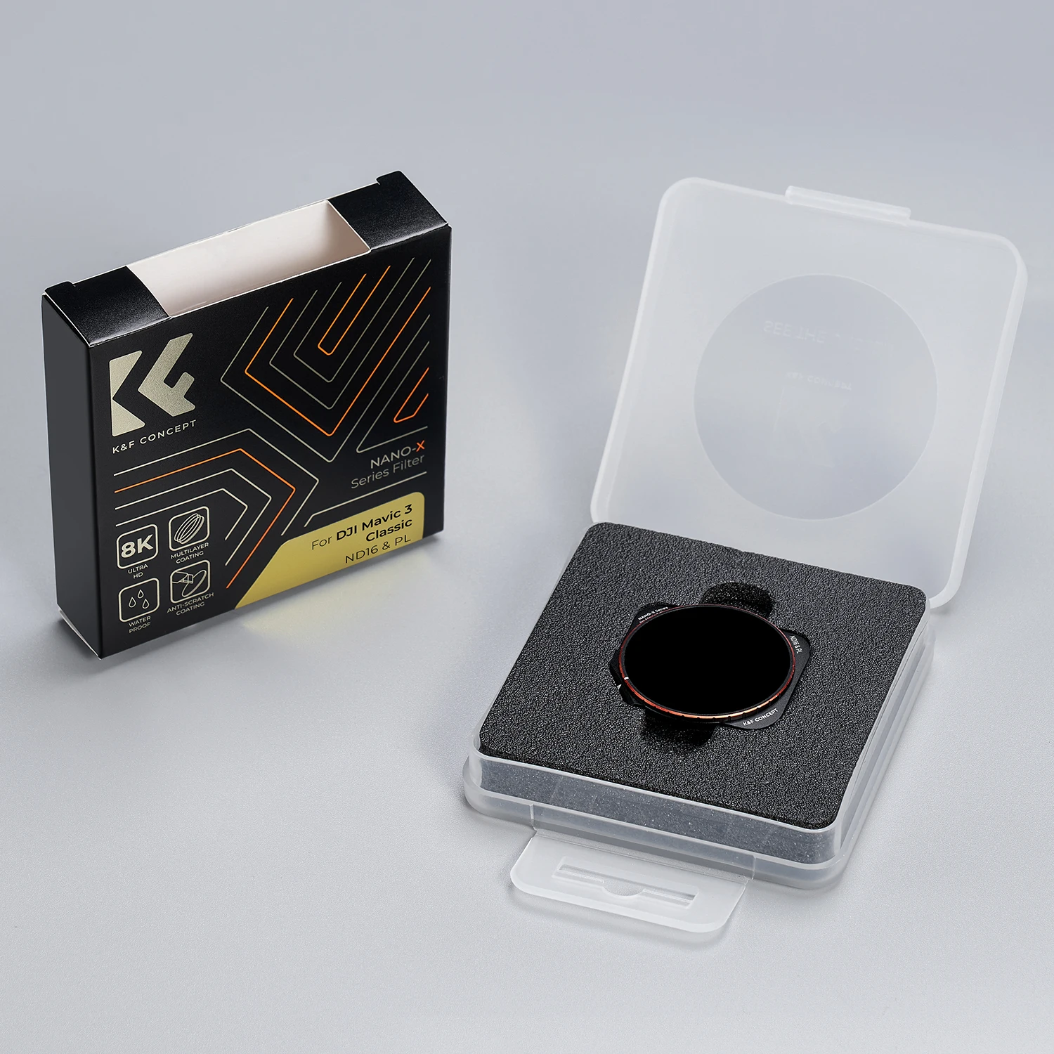 K&F Concept Filter for DJI Mavic 3 Classic, K&f 8K & PL conCEPT NANO- Filter Series Mavic