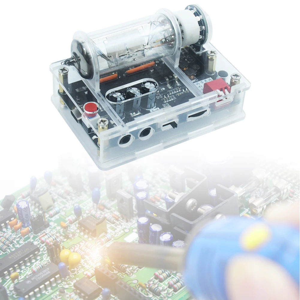 저전압 6E2 고양이 눈 드라이버 보드, USB DC 5V 6E2 튜브 드라이버 보드, 오디오 레벨 표시기, DIY 오디오 형광