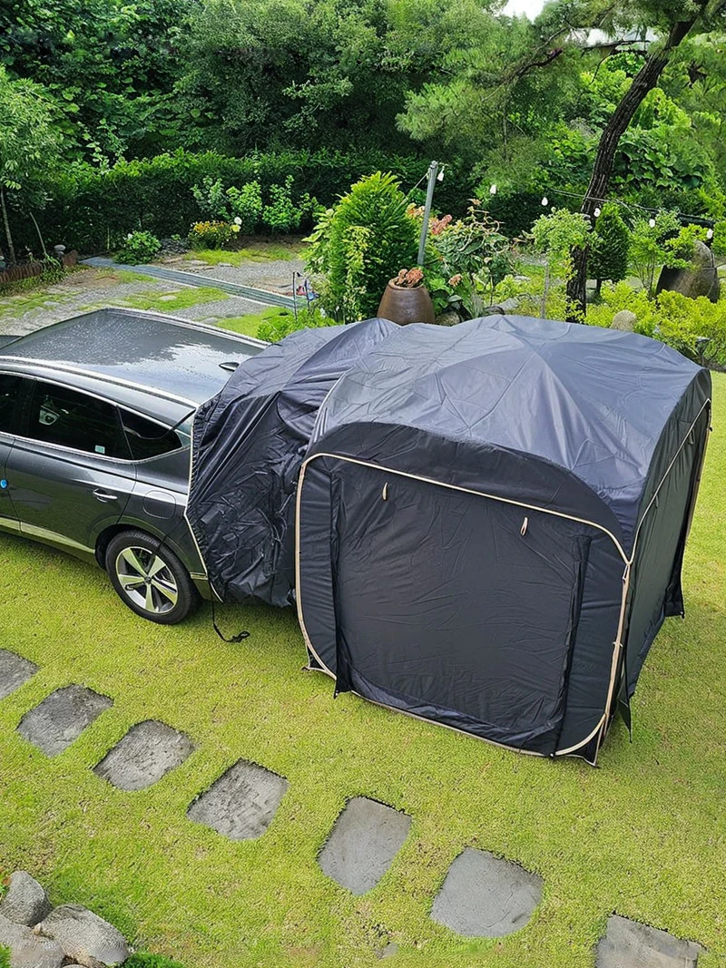 Lohascamping Car box docking tent SUV Car Rear Tent 5-8 person Camping Travel Mounted Tent Travel Trunk camping tent car rear tent