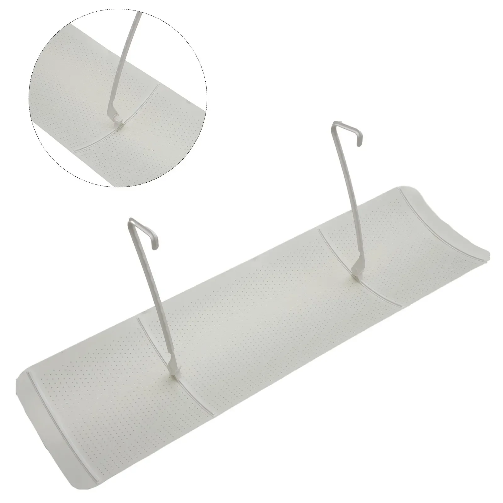 

1pc Air Conditioner Wind Deflector Adjustable Air Windshield Cooled Baffle Airuniversal On-hook Punch Free Anti-direct Blowing