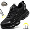 Indestructible Steel Toe Protective Safety Shoes Slip Resistant Abrasion Resistant Work Shoes Men Tough Comfortable Sneaker ﻿ 1