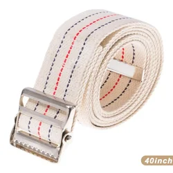 Portable Walking Gait Belt - Lightweight Durable Nylon Support for Patient Mobility and Transfer Assistance (40inch)