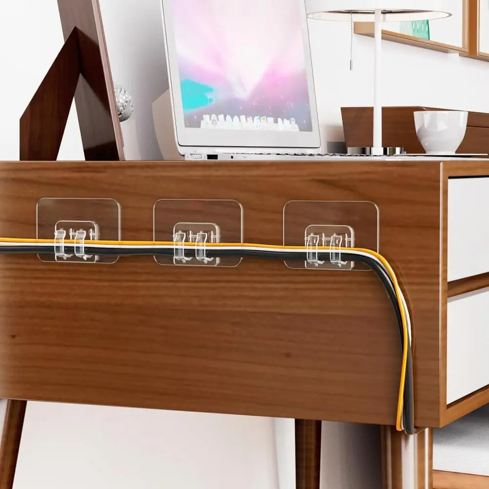 100 Stück Haken Für Lichterketten – Klebend, Wasserdicht, Für Weihnachtsdekoration & Kabel-Organizer