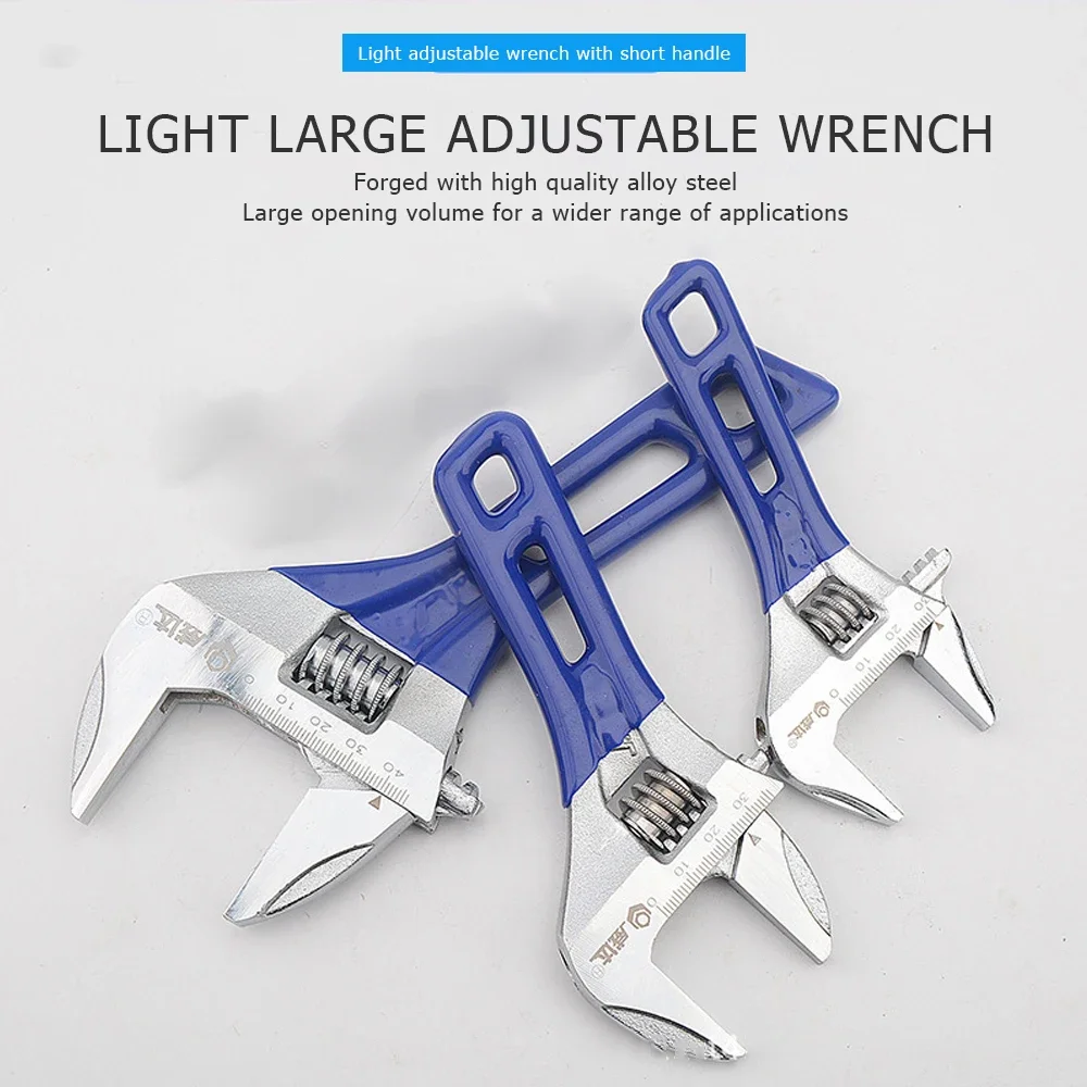 Adjustable Wrench for Mini Plumbing and Bathroom Repairs