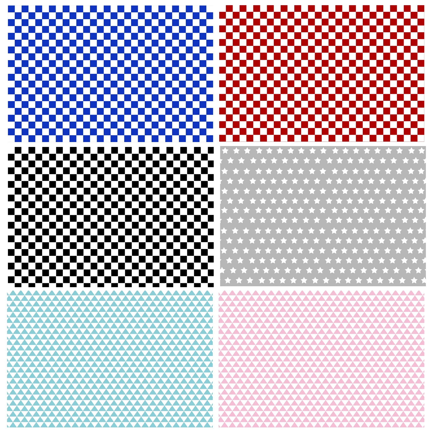 Pink & White Chequerboard Square Pattern Wallpaper